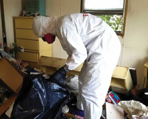 Professonional and Discrete. Lawrence Death, Crime Scene, Hoarding and Biohazard Cleaners.